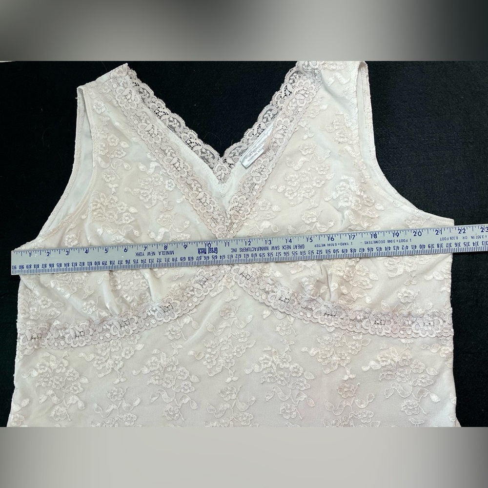 Worthington Womans 2X
Lined Lace Tank Cami
Cream Coquette Angelic
Bohemian - Picture 9 of 12